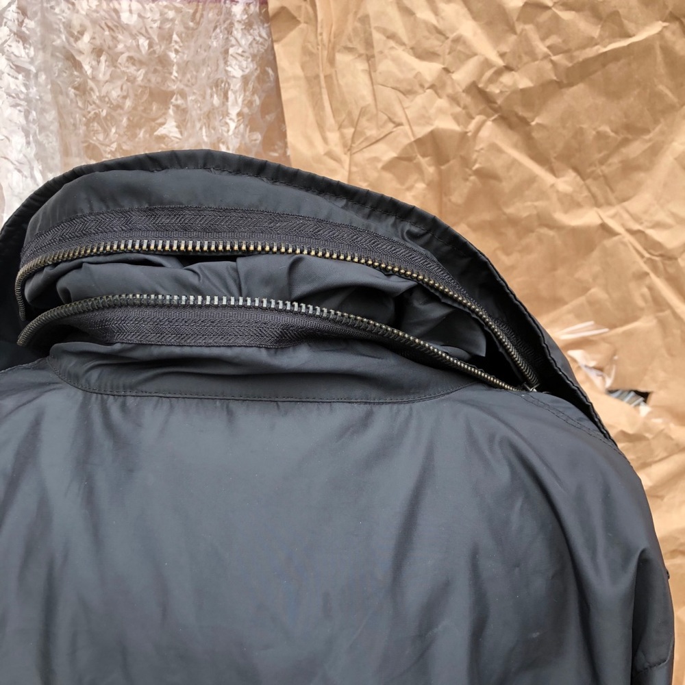 Ruffle Hooded Light Rain Jacket - Picture 2 of 7